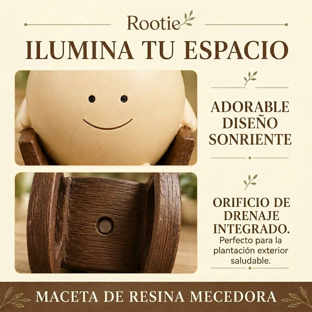 Maceta Mecedora